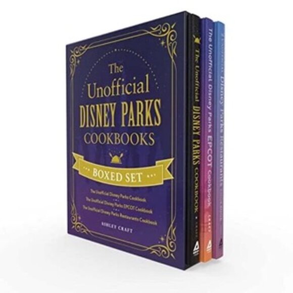Disney Other - FINAL SET!!! ($30) The Unofficial Disney Parks Cookbooks Boxed Set